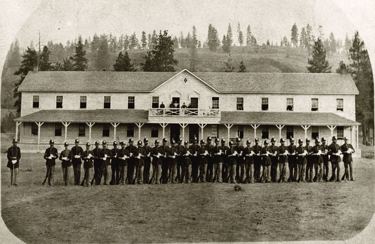 Fort Spokane 1880