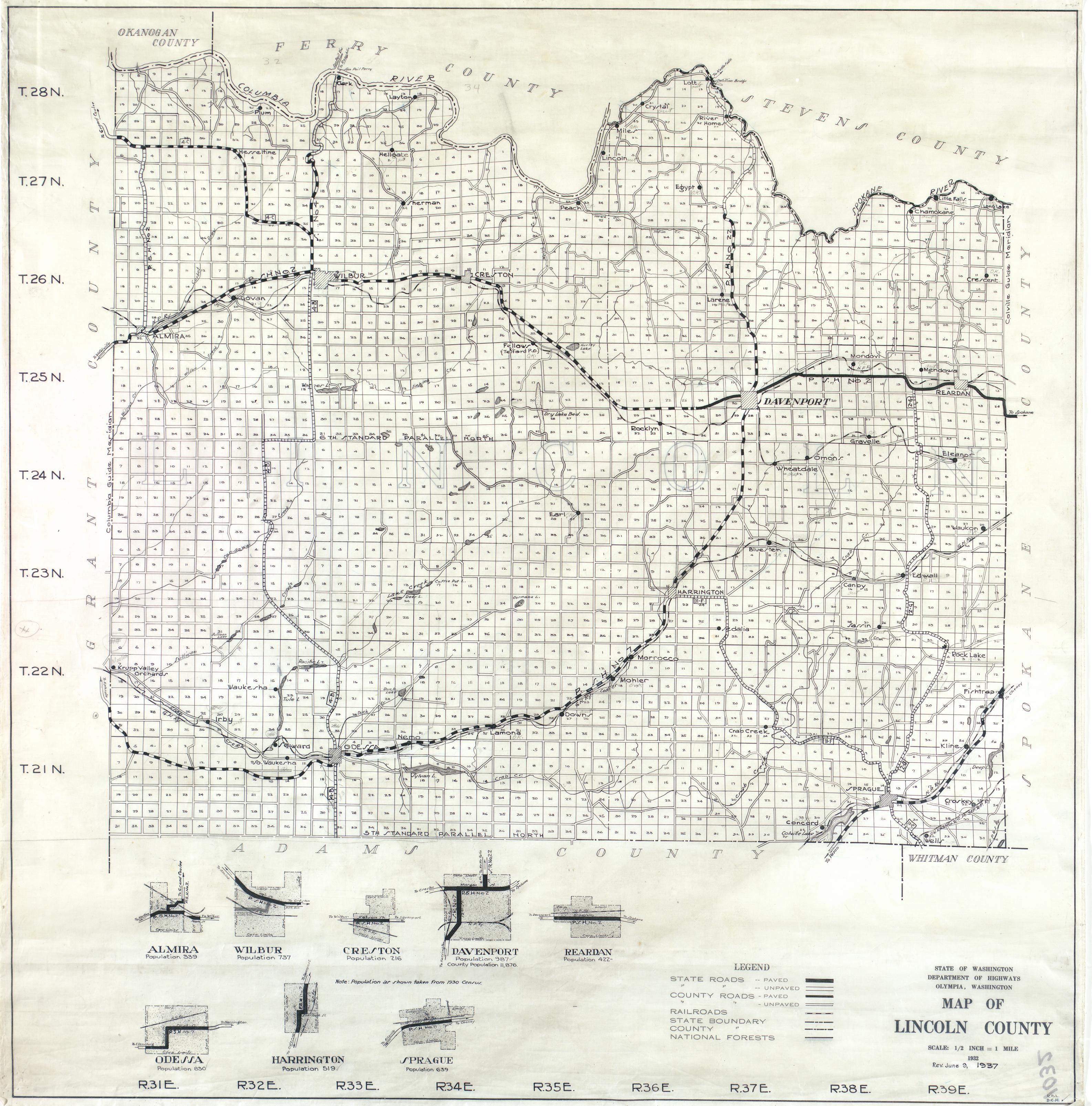 1932 map 